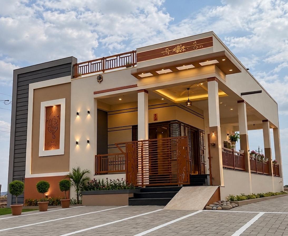 Exterior elevation project